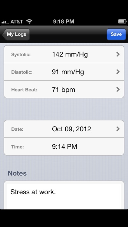 Blood Pressure Tracker - Pro Version
