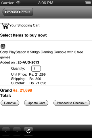 Rediff Shopping screenshot 3