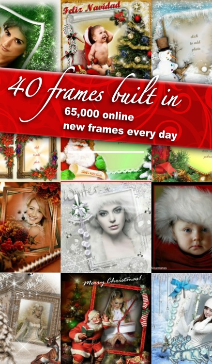 Christmas Frames from Imikimi screenshot-3
