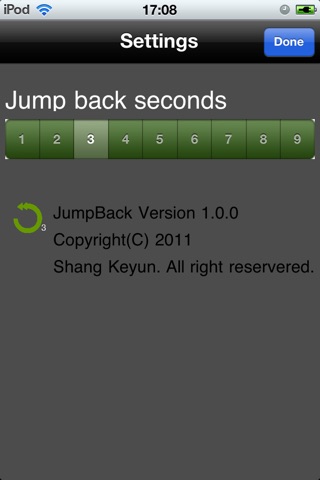 MediaPlayer Jump back screenshot 4