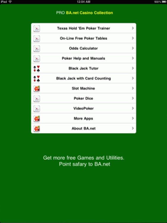 free 10-in-1 Casino Games for iPad - BA.net
