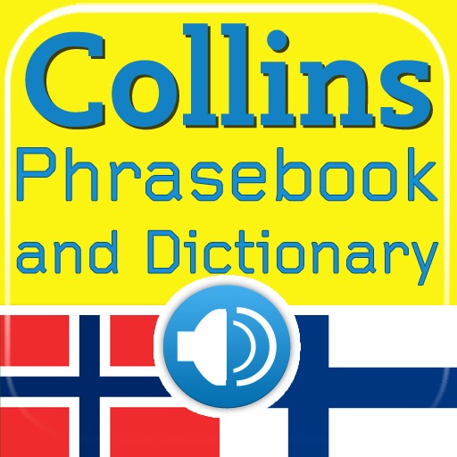 Collins Norwegian<->Finnish Phrasebook & Dictionary with Audio icon