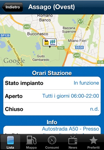 iMetano - Italia screenshot 3