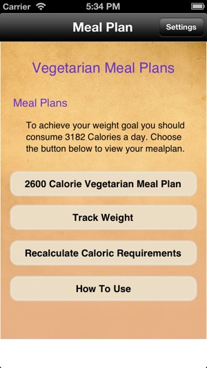 Meal Plans - Vegetarian 7 Day Meal Plans(圖1)-速報App