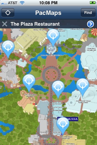 Disney's Magic Kingdom - GPS Map screenshot-4