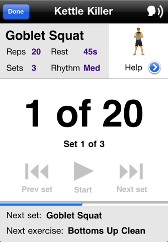 Kettlebell Workouts Free screenshot 4