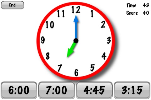 Kids Clock Challenge – Flash Cards Speed Quiz for Kids screenshot 3