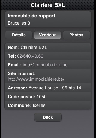 Clairière BXL screenshot 2