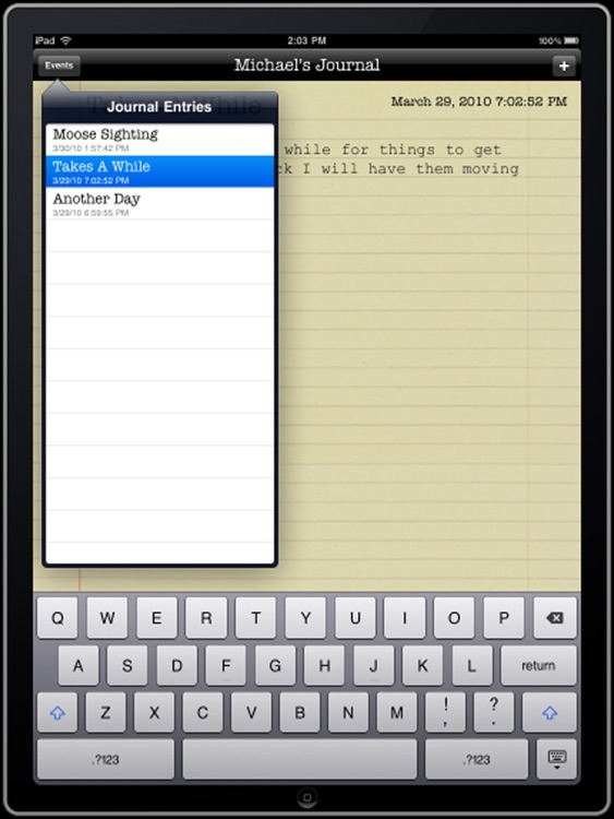 Pad Journal