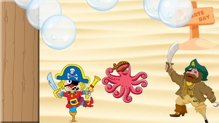 Pirates Puzzles for Toddlers and Kids : Discover the Pirate Bay ! screenshot-3
