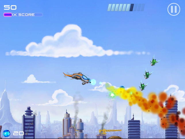 ‎JAM: Jets Aliens Missiles Screenshot
