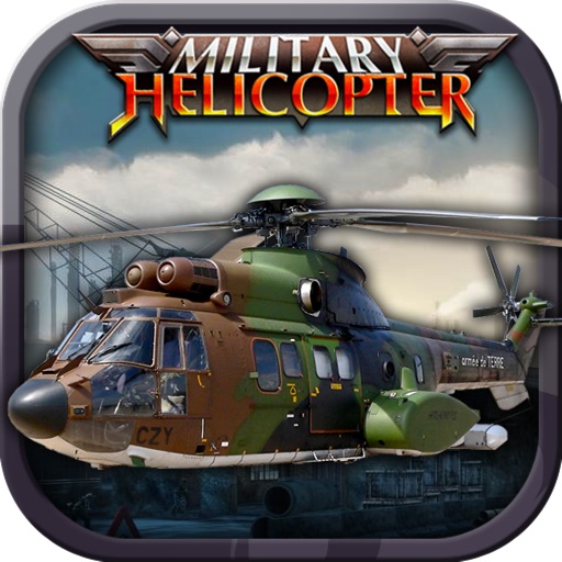 Military Helicopter Flight Sim Icon
