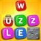 Icon Wuzzle: Words with color match game to play with letters in a new original way incuding awsome wordsearch, anagrams and good educational board mini games to learn spelling and vocabulary. Free!