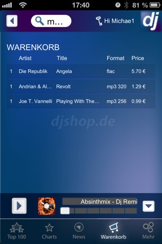 Djshop screenshot 2