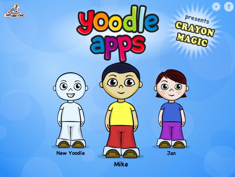 Crayon Magic - Kids Coloring Book and Drawing Fun with their own Personal Yoodle Doodles!