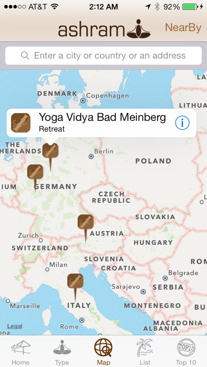 Ashram yoga retreat and spa finder screenshot-4