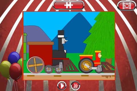 Trains Story Puzzles - The Little Engine Who Saved the Carnival! screenshot 3