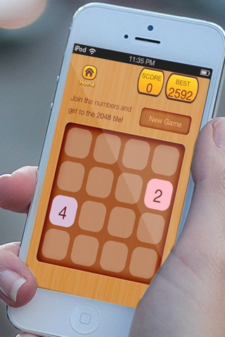 2048 Puzzle Game-For iOS 7 screenshot 2