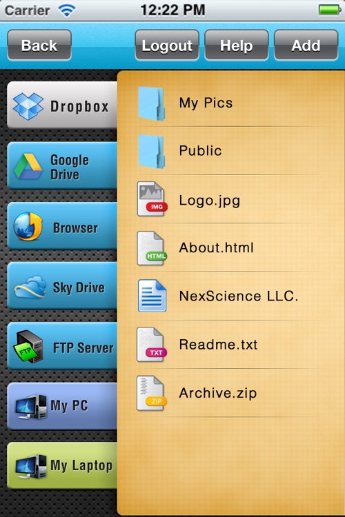 Files Access Anywhere