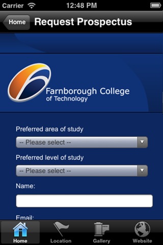 Farnborough College screenshot 4