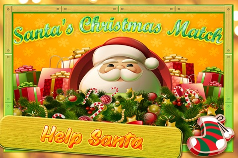 Santa's Christmas Match Gold Free screenshot 3