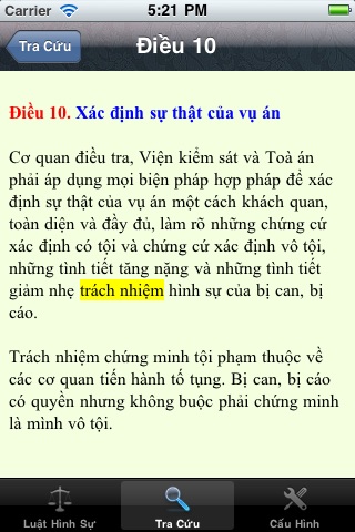 Luật Hình Sự Việt Nam screenshot 4