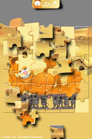 My Puzzles with Garfield! screenshot 2