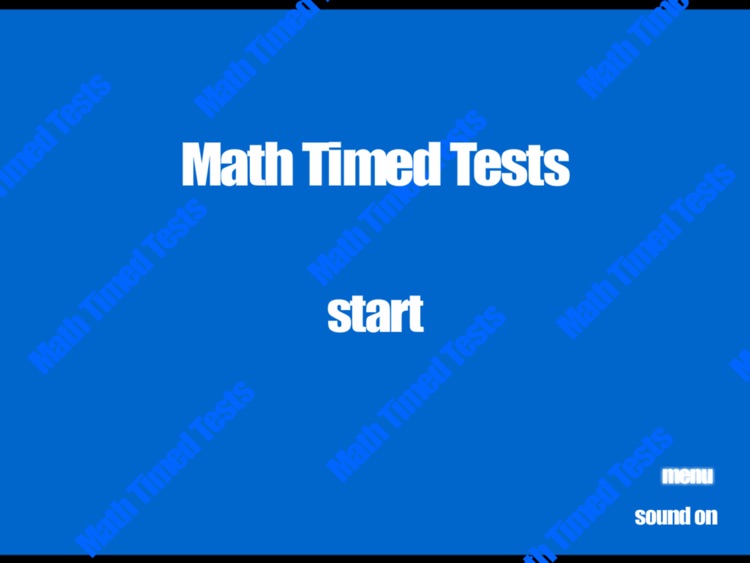 Math Timed Tests screenshot-3