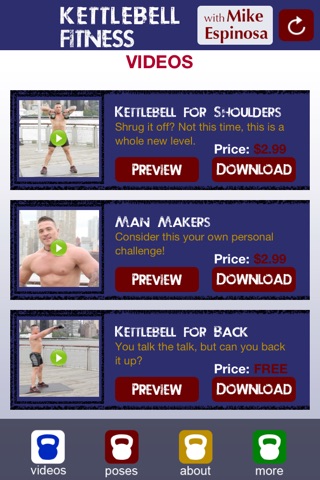 Kettlebell Weight Training screenshot 2