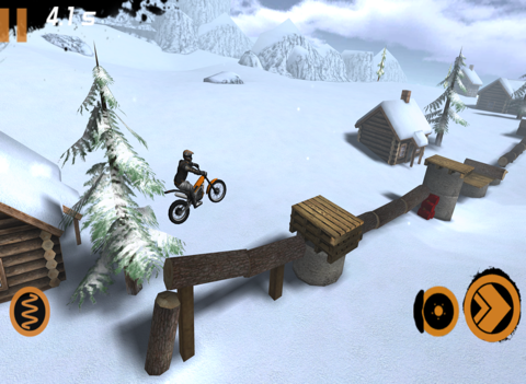 Trial Xtreme 2 Winter Edition на iPad