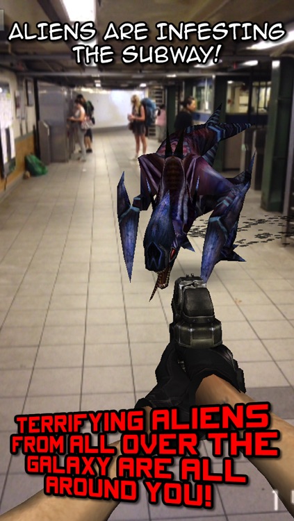 Aliens Everywhere! Augmented Reality Invaders from Space! screenshot-3