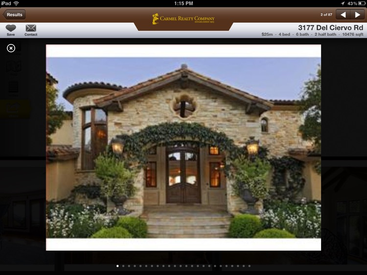 Carmel Realty for iPad