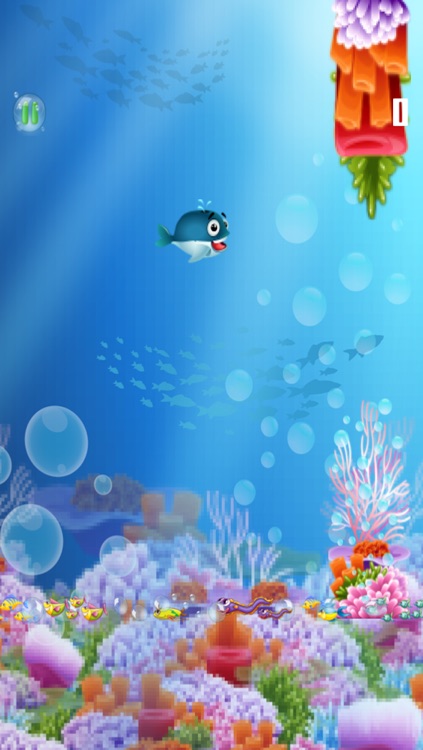 A Flappy-Fins Whale Game