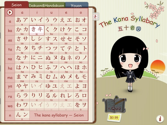 Kana Syllabary HD(圖1)-速報App