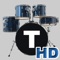 Touch Drum HD turns your iPad into a virtual drum kit