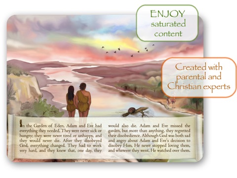 Bible Stories for Children: Adam and Eve HD screenshot 3