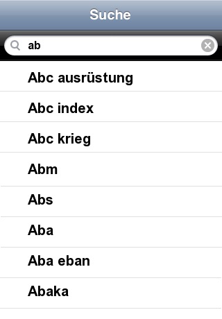 YourWords German Romanian German travel and learning dictionary screenshot 4