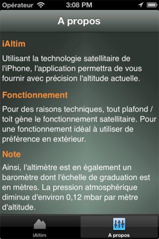iAltim : Accurate GPS Altimeter - HD screenshot 3