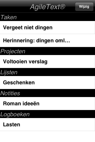 AgileText® Noter Lite screenshot 3