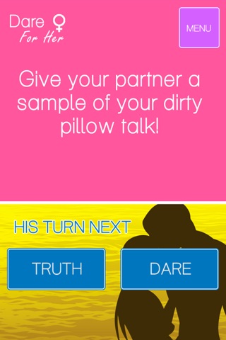 Truth Or Dare For Couples Adults Lite screenshot 4