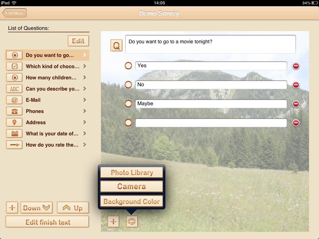 Survey Master Lite screenshot 3