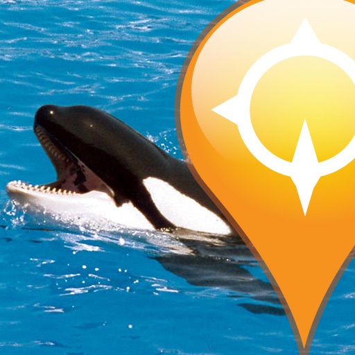 SeaWorld Orlando - GPS Map