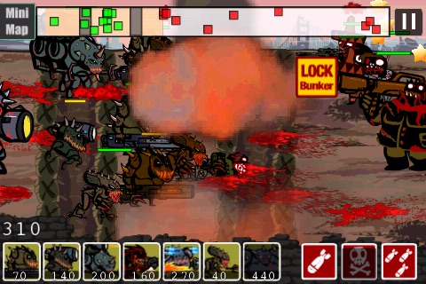 2012 Zombies vs Aliens Warfare screenshot 3