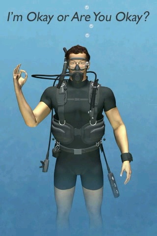 SCUBA Hand Signals screenshot 2