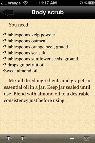 Bath and Body Recipes screenshot-3