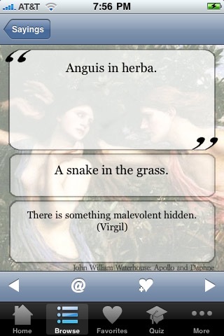 Latin Phrases, Proverbs, and Quotations screenshot 2