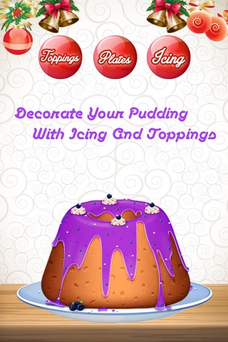 Santa Christmas Pudding Maker – Holiday Savory Yummy Treats for Star Girls & Fun Kids screenshot 3