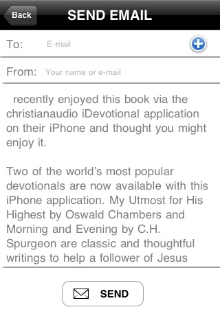 iDevotional: a daily audio devotional