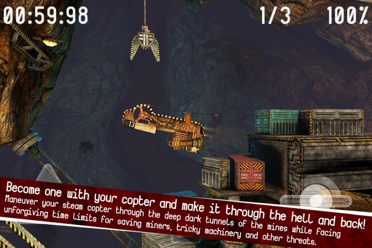 Gyro13 – Steam Copter Arcade HD screenshot-4