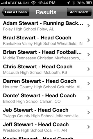 Coach Tracker screenshot 2
